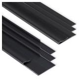 EZ-On Grid Cover Kit - Snap On - Onyx - 72 ft