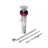 1-1/4 in. Chrome Finish Pop-Up Assembly