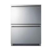 24-in. Undercounter Double Drawer Freezer