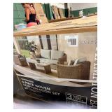 Hampton Bay 4 pc Woven conversation set