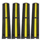 4PCS Floor Cable Protector Ramp 3.28 ft.