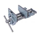 Woodworking Vise 9" Jaw, Cast Iron, Gray