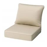 24 in. x 24 in. Sunbrella 1-Piece Patio Deep Seat