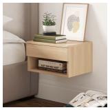 Jackson 16in Light Oak End Table with Storage