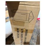 24 in. W Freestanding White Triangular Bath Vanit
