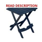 Quik-Fold 20" Resin Midnight Side Table