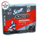 Scott Blue Cleaning Shop Towel Wipes (3-Pack)