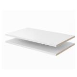 24 in. x 14 in. Wood Shelves (2-Pack)