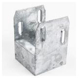 3.75 in. x 3.75 in. Steel Post Saddle