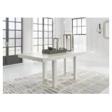 Robbinsdale Farmhouse White Wood 42 in. Double Pe