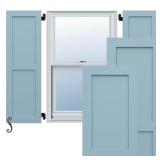 EnduraCore Two Equal Flat Panel Shutters Pair