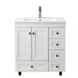 30 in. W Vanity WITHOUT Ceramic Sink Top