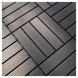 Dark Gray 1x1 All-Weather Deck Tiles 44-Pack