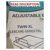 Adjustable bed base cloud 9 comfort, twin xl