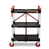 SITERUNNER 20 in. 3-Shelf Cart, 300 lb