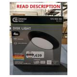 Commercial Electric 4in Disc Light
