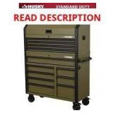 Husky 42x18 D 12-Drawer Matte Army...