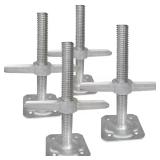 12 in. Leveling Jacks, Galvanized (4-Pack)