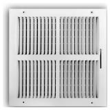 Everbilt 12x12 2-Way Steel Register White