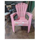 2 Adirondack chairs, broken by cup holders