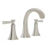 Rumson 8in Widespread 2-Handle Faucet Ni