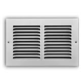 Everbilt 10x6 Steel Return Air Grille, White