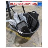 Rubber Basket With Milwaukee Tool Box Dividers