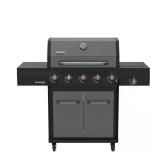 Gourmet Pro 5-Burner Dual Fuel Grill Graphite