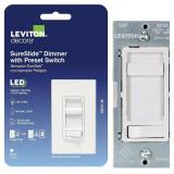 Leviton SureSlide LED Dimmer 150W White