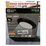 Commercial Electric 4in Disk Light