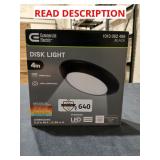 Commercial Electric 4in Disk Light
