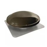 1250 CFM Weathered Wood Attic Roof Mount Fan