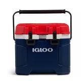 IGLOO Trailmate 25 qt Chest Cooler Red/Blue
