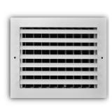 10x8 in. Aluminum Adjustable Register White