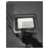 30 Watt Black Plug-in Outdoor 950 Lumen RGB Integ