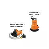 1/4 HP 2-in-1 Utility Pump