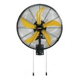 HiCFM 20" Oscillating Wall Fan, 3 Speeds
