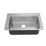 Glacier Bay 33 in. Drop-In Sink, 20-Gauge SS