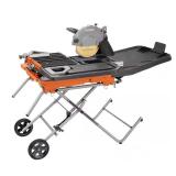 15 Amp 10 in. Wet Tile Saw with Stand