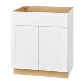 Avondale 30x24 Shaker Sink Base, Alpine White