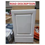 Hampton Bay 18" white drawer base cabinet