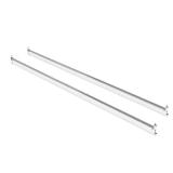 35 in. L Polished Chrome Hanging Closet Rod