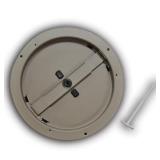 6 in. Steel Round Diffuser Damper in Brown