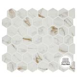 Maisto Safari Calacatta Hexagon Mosaic Tile