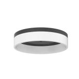 13.80 in. Black LED Flush Mount