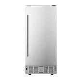 15 in. Beverage & Wine Cooler Silver Door