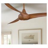 Minka Aire Wave 52-in Koa Indoor Fan & Remote