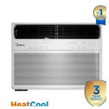12,000 BTU Smart Window AC w/ Heater, Wi Fi