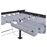 7 ft x 16 ft Retractable Shade Canopy