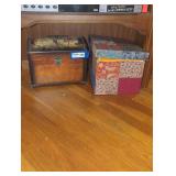 Decorative Boxes with Assorted Papers and Stickers